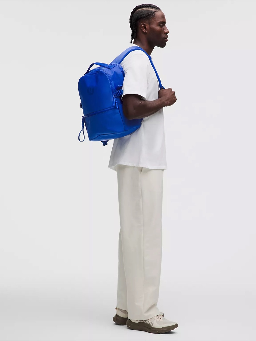 Lululemon New Crew Backpack 22L Updated- Beach Ball Blue/Wacky Khaki